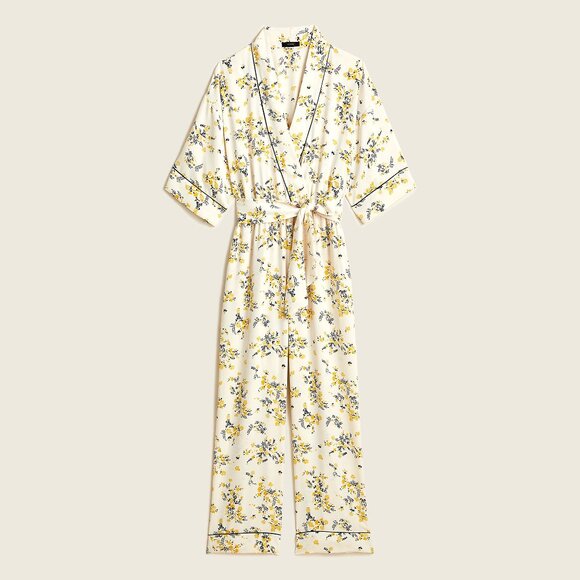 J. Crew Other - J.Crew Easy-luxe eco jumpsuit in budding floral